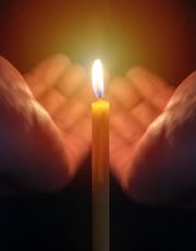 Церковная свеча для ритуала